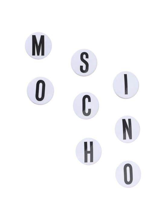 25SS 모스키노 브로치 251219102840118E16 White