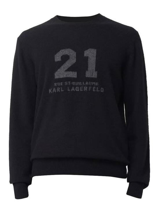 25FW 칼라거펠트 스웨터 655029554306990 Black