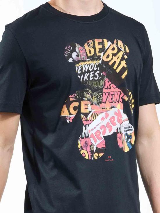 25FW PS 바이 폴스미스 반팔 티셔츠 M2R011RTP526179 Black - PS BY PAUL SMITH