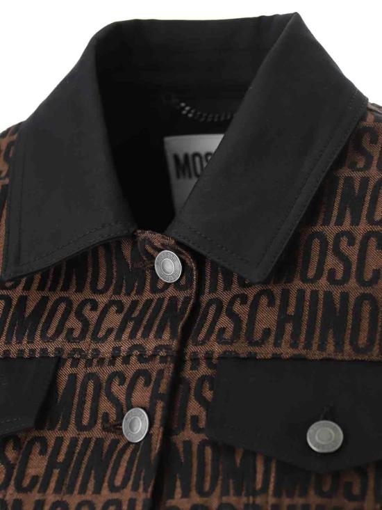  모스키노 가죽 자켓 050127232103 Brown - MOSCHINO