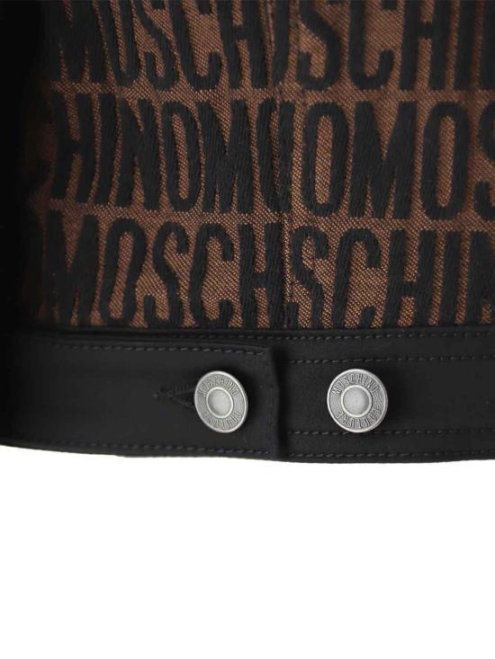  모스키노 가죽 자켓 050127232103 Brown - MOSCHINO