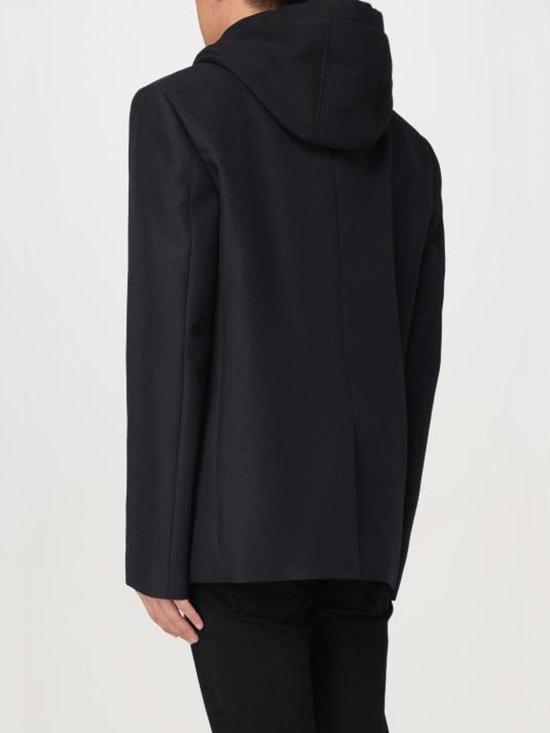  베르사체 후드 티셔츠 77GAQ701N0357899 Black - VERSACE
