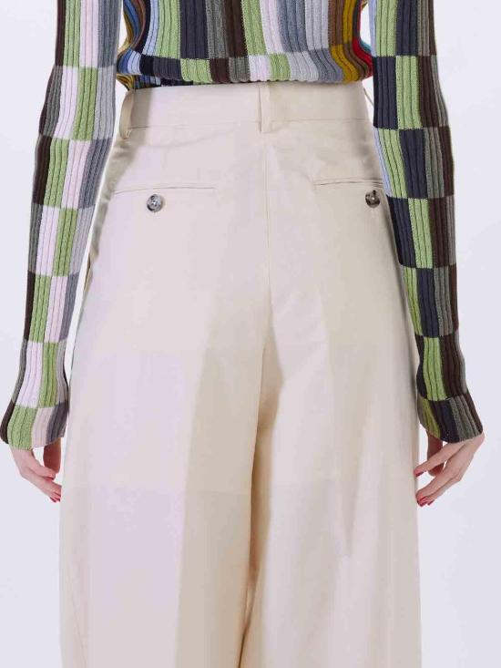 26SS 폴 스미스 스트레이트 팬츠 W1R355TV0299402 Cream - PAUL SMITH