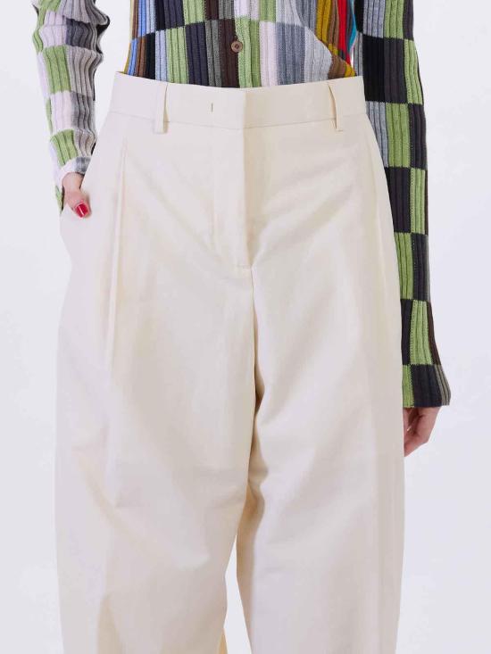 26SS 폴 스미스 스트레이트 팬츠 W1R355TV0299402 Cream - PAUL SMITH