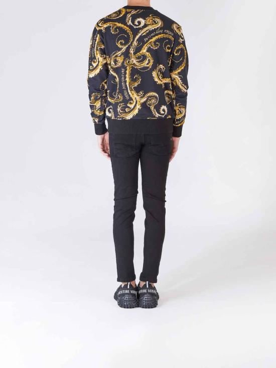  베르사체 긴팔 티셔츠 77GAI3R0FS161G89 Black - VERSACE