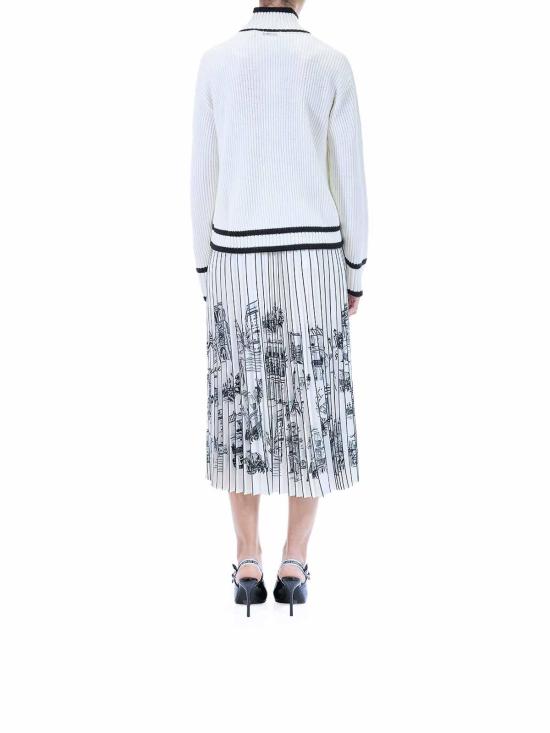 25FW 칼라거펠트 터틀넥 A4W18051100 White - KARL LAGERFELD