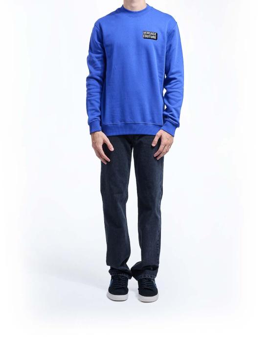 25FW 베르사체 긴팔 티셔츠 79GAIP02CF01P289 Blue - VERSACE