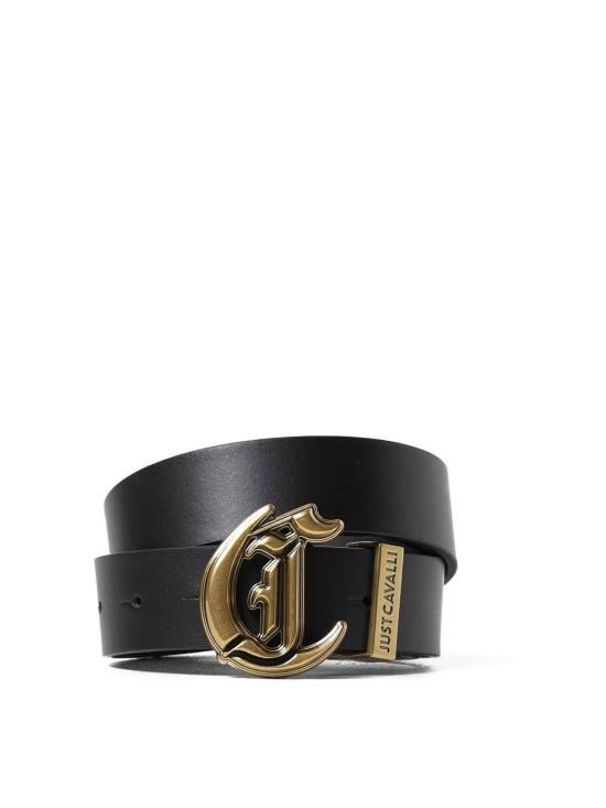  저스트까발리 레귤러 벨트 77RA6F1AZP296899 Black