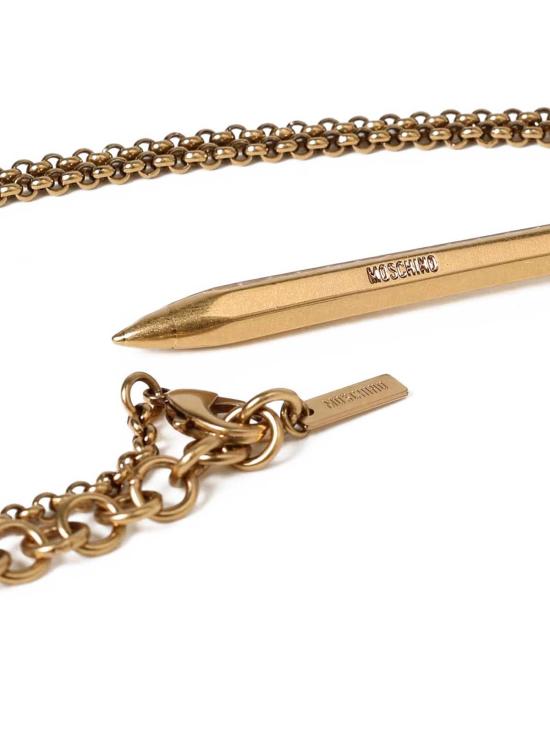  모스키노 목걸이/팬던트 917684290607 Gold - MOSCHINO