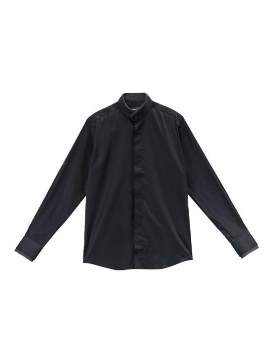 25FW 칼라거펠트 긴팔 셔츠 605112554609V60991 Black