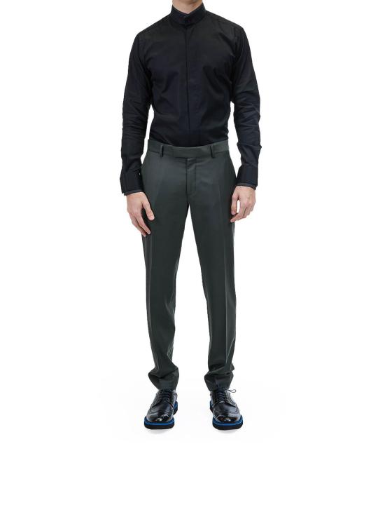 25FW 칼라거펠트 긴팔 셔츠 605112554609V60991 Black - KARL LAGERFELD