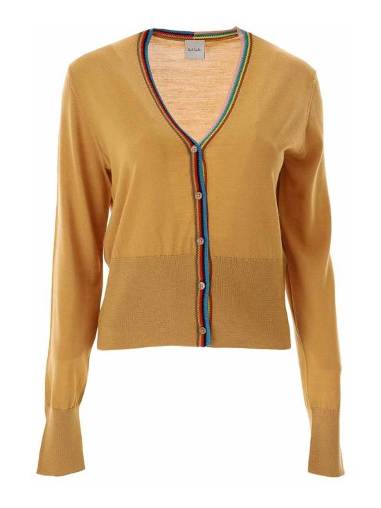  폴 스미스 가디건 W1R357NL1089714 Dark Yellow