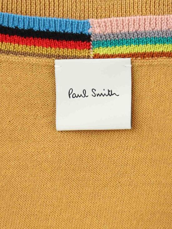  폴 스미스 가디건 W1R357NL1089714 Dark Yellow - PAUL SMITH