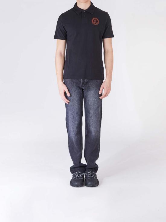  저스트까발리 폴로 티셔츠 77OAG6A1CJ706BLACK - JUST CAVALLI
