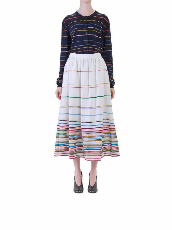 26SS 폴 스미스 미디 스커트 W1R311SV1123092 Multicolour - PAUL SMITH