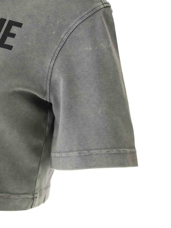  모스키노 반팔 티셔츠 70204421888 Grey - MOSCHINO