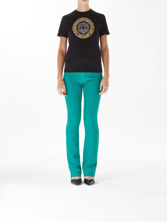  저스트까발리 반팔 티셔츠 77PAHE24CJ110NERO Black - JUST CAVALLI