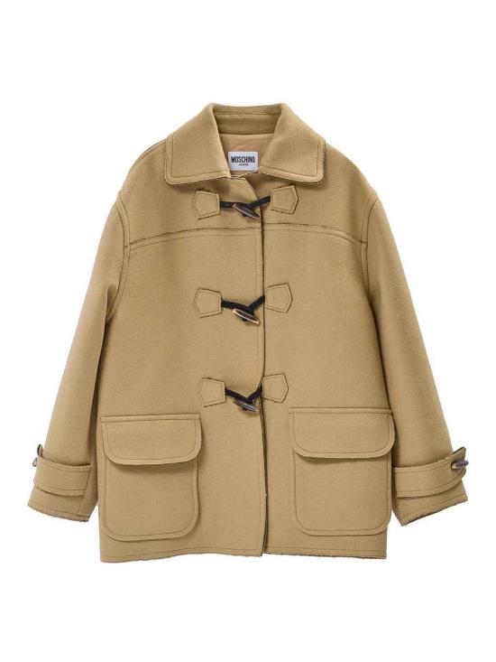 25FW 모스키노 코트 61182170084 Brown