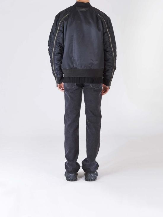  저스트까발리 봄버 자켓 77OASD21CQD82BLACK Black - JUST CAVALLI