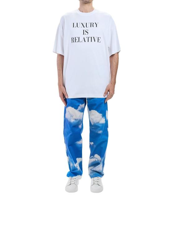 25FW 모스키노 반팔 티셔츠 07015442M1001 White - MOSCHINO