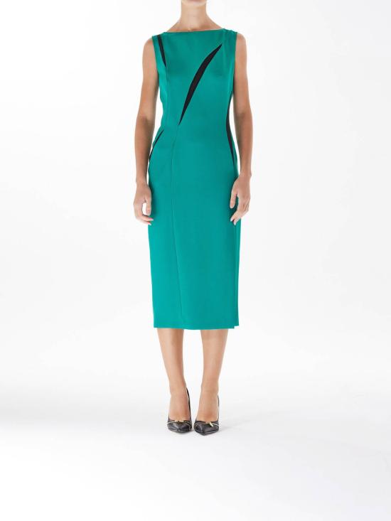 저스트까발리 미디 원피스 77PAO940N0373CADMIUM Green - JUST CAVALLI