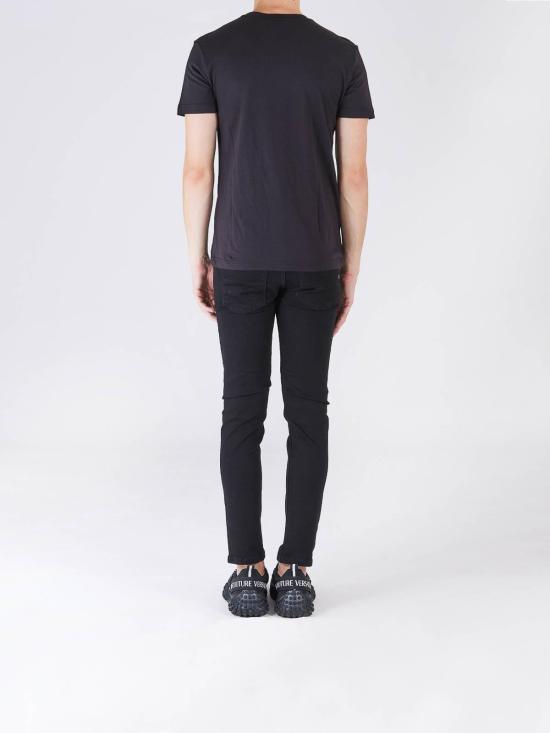  베르사체 반팔 티셔츠 77GAHT00CJ00T899 Black - VERSACE