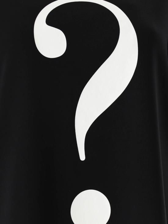  모스키노 반팔 티셔츠 70304424555 Black - MOSCHINO
