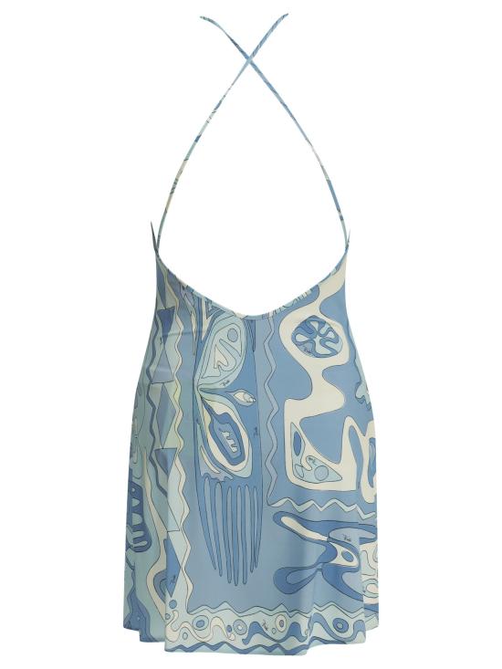26SS 푸찌 숏 원피스 6HJG376H787060 Light blue - PUCCI