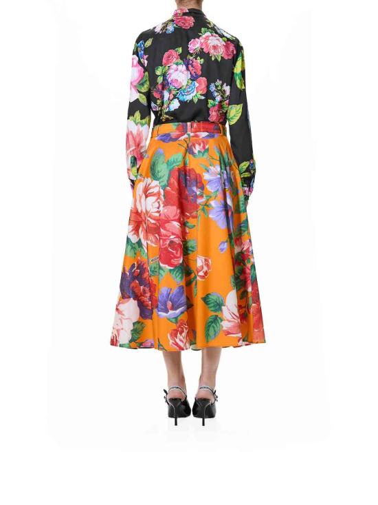 26SS 모스키노 미디 스커트 010205651124 Multicolour - MOSCHINO