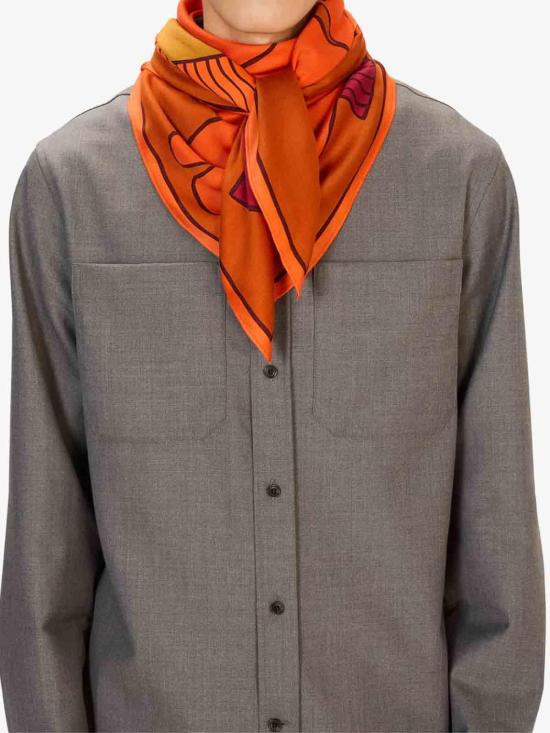 25FW 이누이 에디션 머플러/스카프 CA221CA08ORANGE Orange - INOUI EDITION