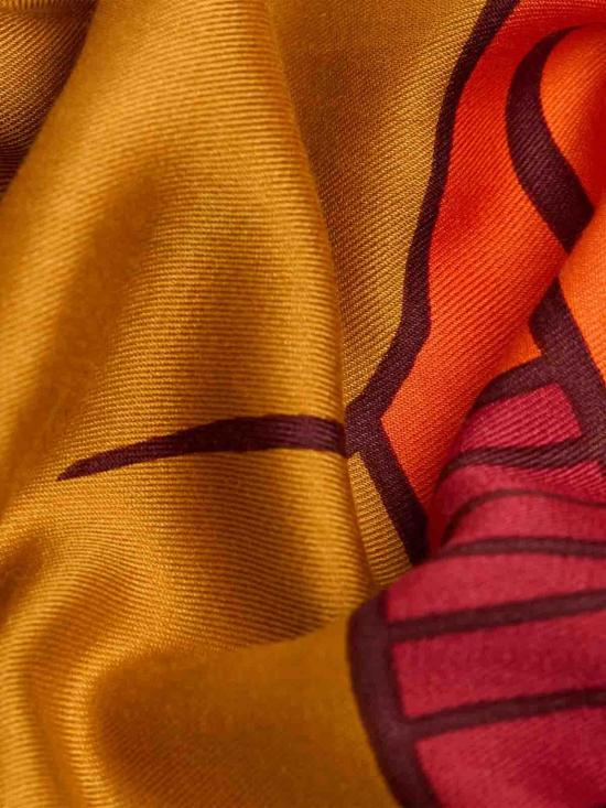 25FW 이누이 에디션 머플러/스카프 CA221CA08ORANGE Orange - INOUI EDITION