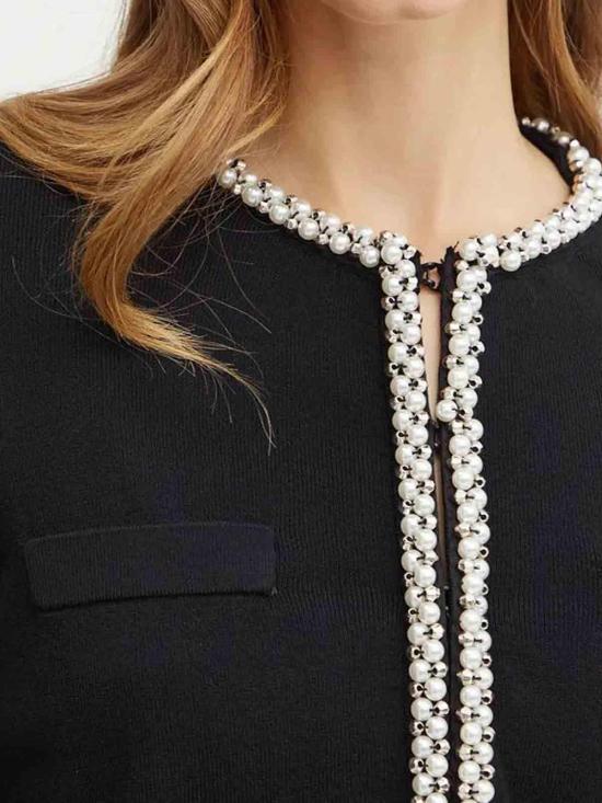  칼라거펠트 가디건 246W2003999 Black - KARL LAGERFELD