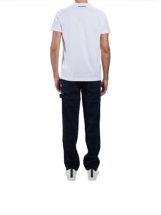 26SS 칼라거펠트 반팔 티셔츠 KM75506155224110 White - KARL LAGERFELD