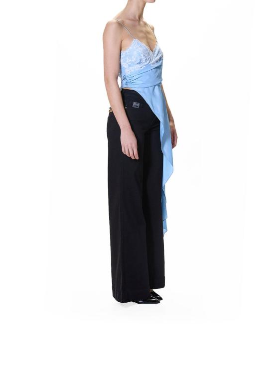 26SS 모스키노 민소매 티셔츠 080105450304 Light Blue - MOSCHINO