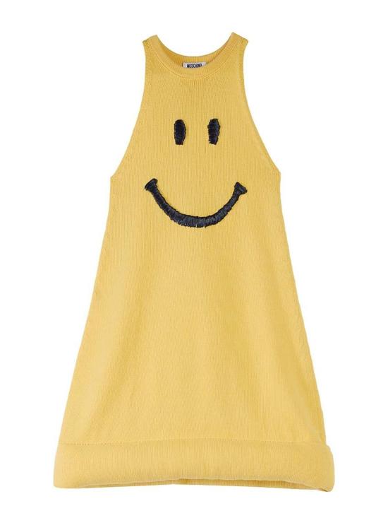 26SS 모스키노 숏 원피스 49004063028 Yellow