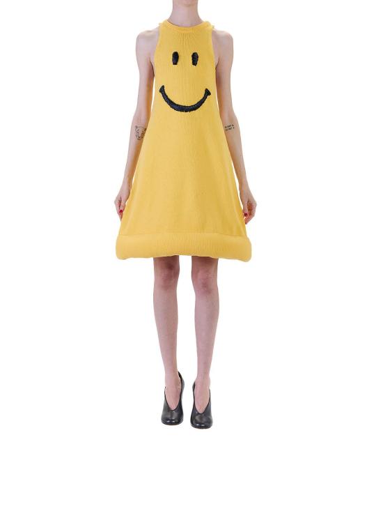 26SS 모스키노 숏 원피스 49004063028 Yellow - MOSCHINO