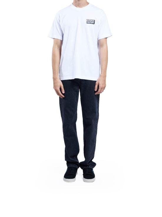 25FW 베르사체 반팔 티셔츠 79GAHP10CJ01P003 White - VERSACE