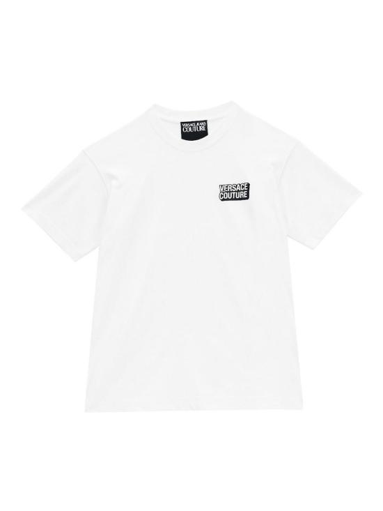 25FW 베르사체 반팔 티셔츠 79GAHP10CJ01P003 White