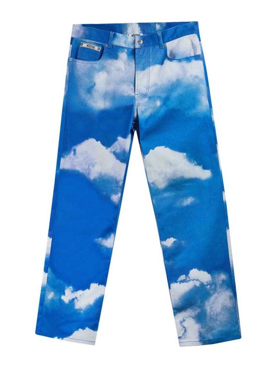 26SS 모스키노 스트레이트 팬츠 030602551317 Light Blue