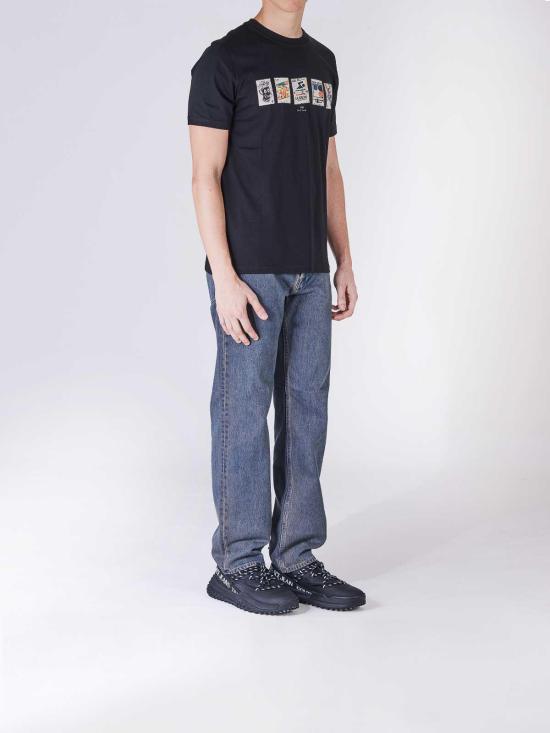  PS 바이 폴스미스 반팔 티셔츠 M2R011RNP480779 Black - PS BY PAUL SMITH
