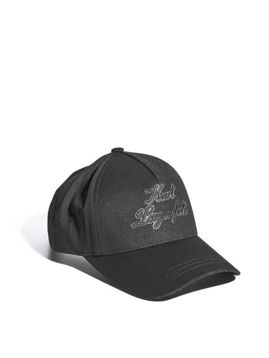 25SS 칼라거펠트 볼캡 KM805611552123990 Black - KARL LAGERFELD