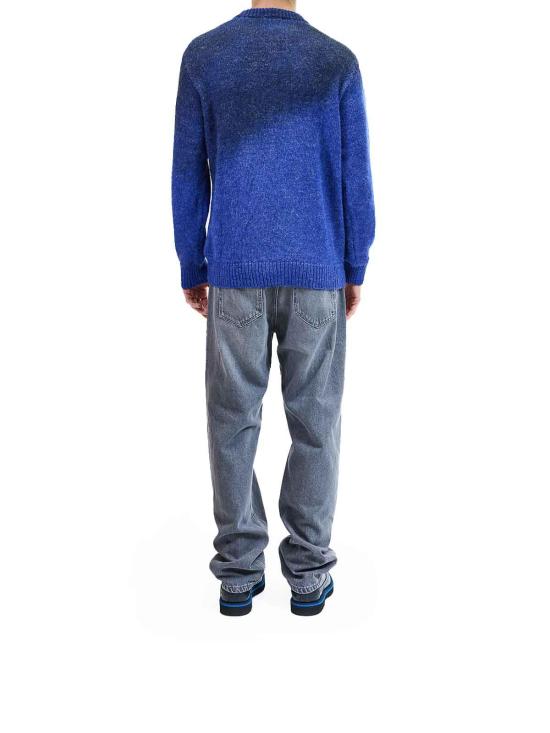 25FW 베르사체 스웨터 79GAFM05CMF29289 Blue - VERSACE
