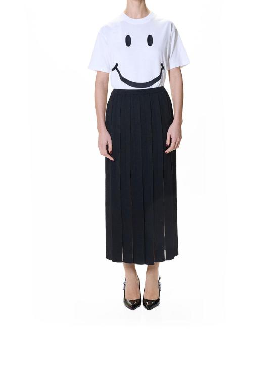 26SS 모스키노 미디 스커트 018505001555 Black - MOSCHINO