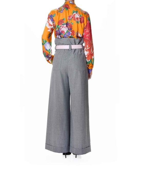26SS 모스키노 수트 팬츠 031805220497 Grey - MOSCHINO