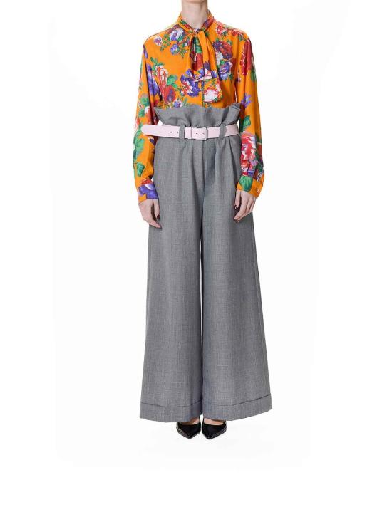 26SS 모스키노 수트 팬츠 031805220497 Grey - MOSCHINO