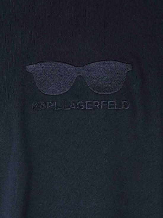  칼라거펠트 반팔 티셔츠 755445544225990 Black - KARL LAGERFELD