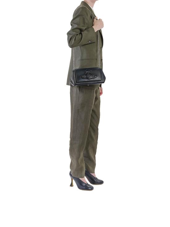 26SS 비비안웨스트우드 클러치/파우치 4602000XWS000DN403 Black - VIVIENNE WESTWOOD