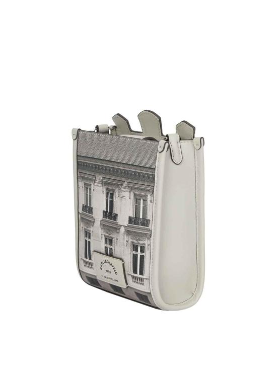 26SS 칼라거펠트 크로스백 A4W32086900 Grey - KARL LAGERFELD