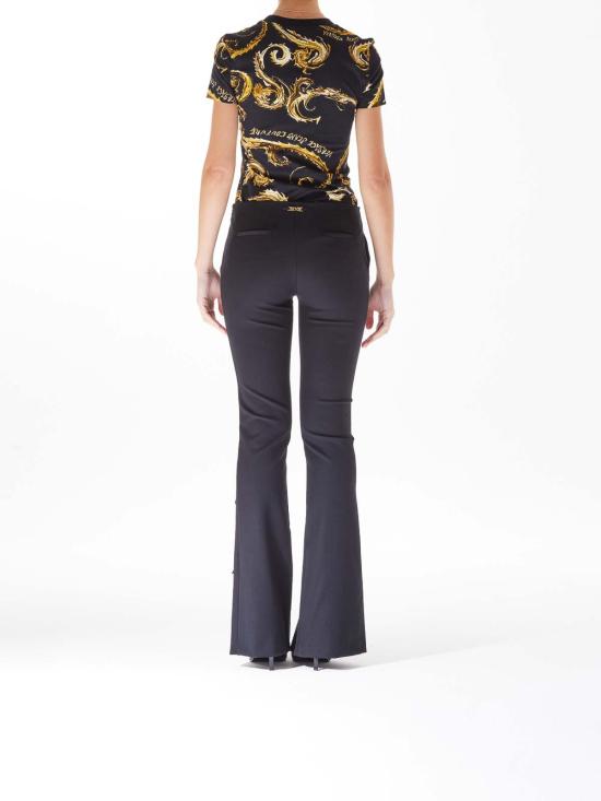  베르사체 스트레이트 팬츠 77HAA115N0394899 Black - VERSACE