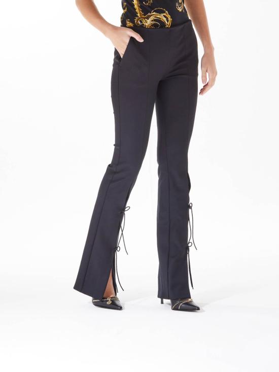  베르사체 스트레이트 팬츠 77HAA115N0394899 Black - VERSACE